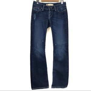 BKE Buckle Sabrina Boot Jeans Embellished Pockets